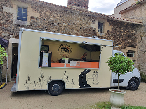 Crepe en balade - Foodtruck Château de la Citardière, journées du patrimoine en Vendée